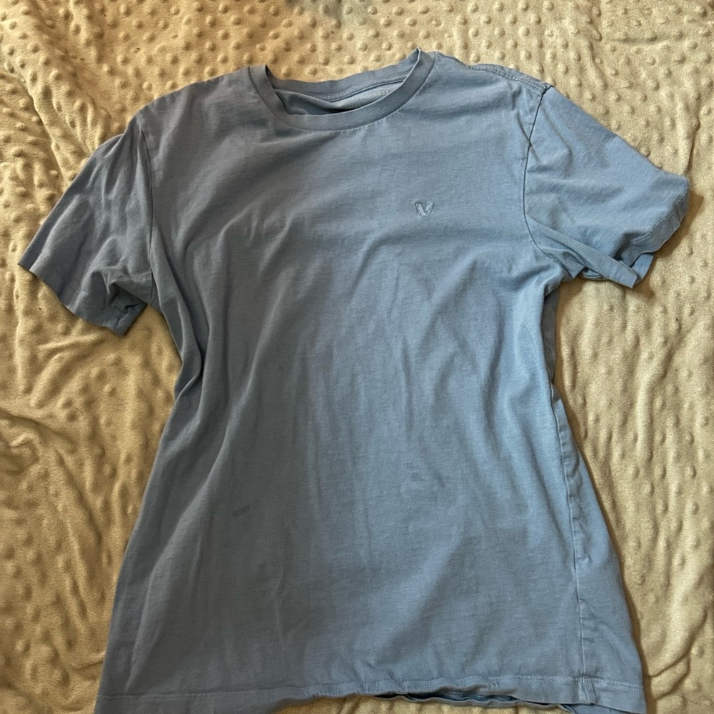 American Eagle Outfitters Super Soft Blue Tee